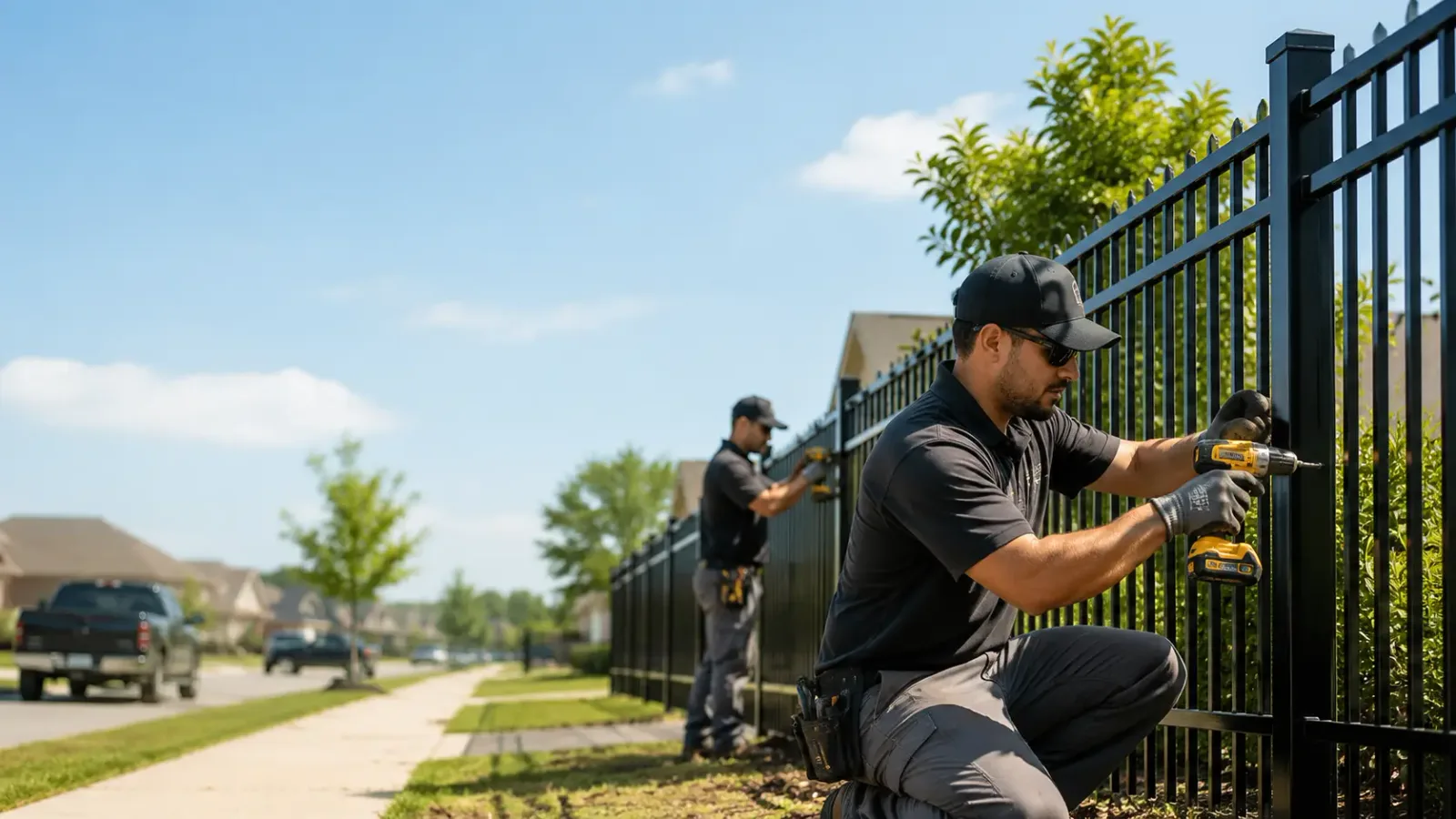 Metal Fence Installation in Garland, UT